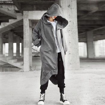 Long Sleeve Hooded Coat