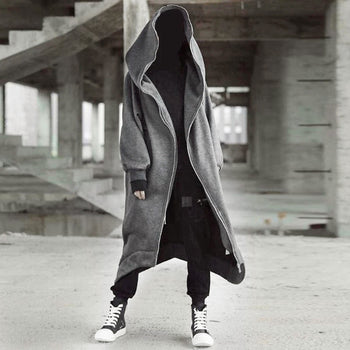 Long Sleeve Hooded Coat