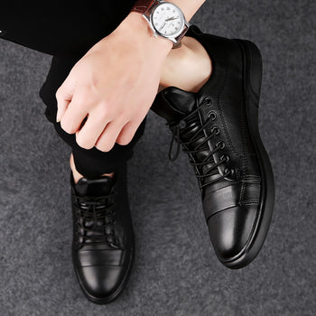 Carved Italian Smart Casual Trainers