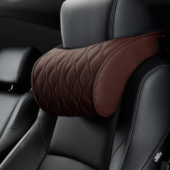 Lux Memory Foam Car Headrest And Lumber Support Pillows